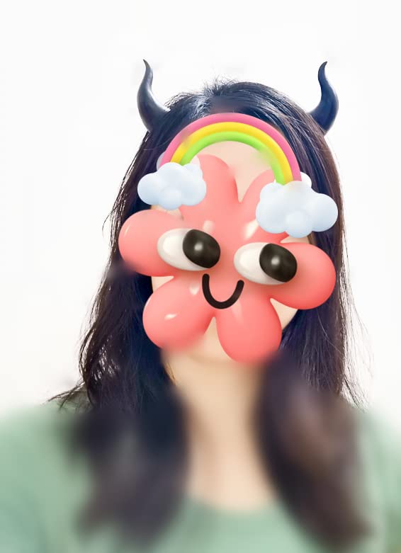 Dark Gothic Devil Horns Ghost Hairpin Edge Hair clips Skull Butterfly Bat Ear Costume Halloween Cartoon Hair Accessories (Black Devil horns) - Image 5