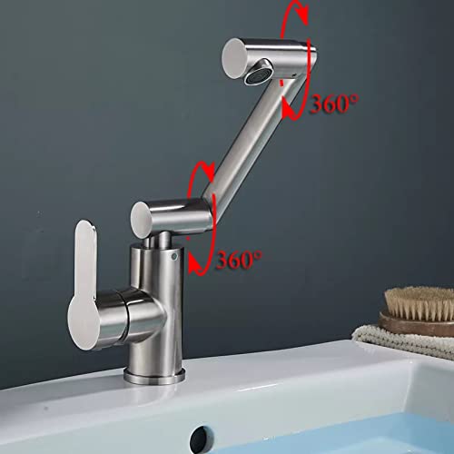 Robinet de salle d'eau à tête rotative pour simplifier votre routine
