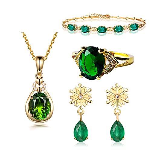 Collares para mujer y pendientes oro ideales para deslumbrar en cenas de gala