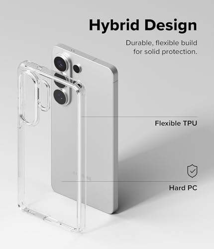 Image of Ringke Fusion for Samsung Galaxy S26 Ultra Case Back Cover [Scratch-Resistant] Slim Transparent Shockproof Bumper Protective - Clear