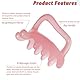 Großes Faszienmassage-Blaster-Tool für Cellulite, myofasziale Entspannung, Muskelknoten, Triggerpunkte, Cellulite-Massagegerät zur Linderung von Körperspannungen, fördert die Lymphzirkulation, Pink