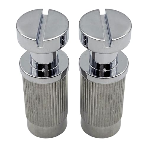 Goujons de pont de guitare en acier inoxydable 304 haut de gamme pour lutherie durable