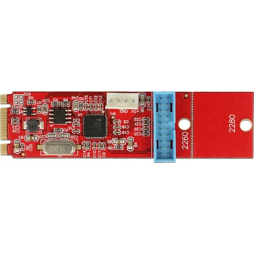 Conversor M.2 Key B + M Macho Delock con conector poste USB 3.0 2