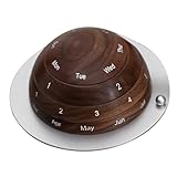 Utilisation polyvalente : idéal comme calendrier de bureau, compagnon d’étude ou élément décoratif de salon, son design classique rehausse les environnements professionnels et personnels. ce calendrier perpétuel en bois est parfait comme bloc de calendrier de bureau