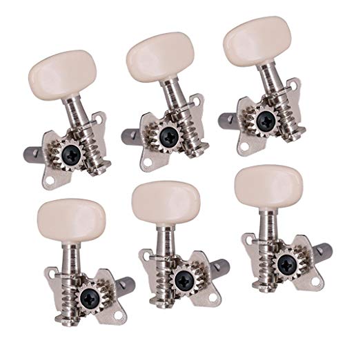 kesoto 6 Mécaniques Metal Machine Guitar Machine (3 Gauche 3 Droite) – Remplacement De La Clé De Réglage Des Cordes Pour… - Les Beatles, Paul McCartney, John Lennon, RIngo Starr, George Harrison kesoto 6 Mécaniques Metal Machine Guitar Machine (3 Gauche 3 Droite) - Remplacement De La Clé De Réglage Des Cordes Pour…