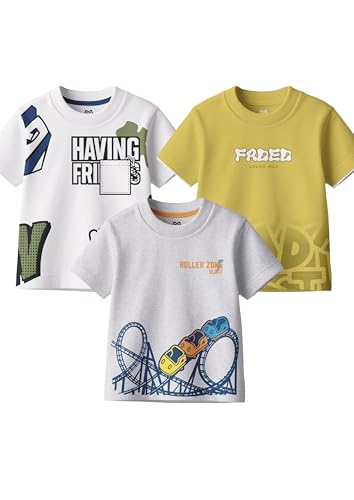 Image of GRAND MAX Boys' T-Shirt Combo Pack of 3