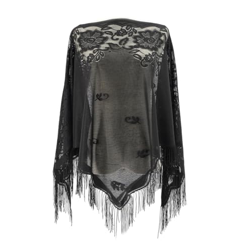 Lace Triangle Scarfs for Hot Triangle Shawl with Floral Pattern for Ladies Mother Wedding Party Sunproof Supplies