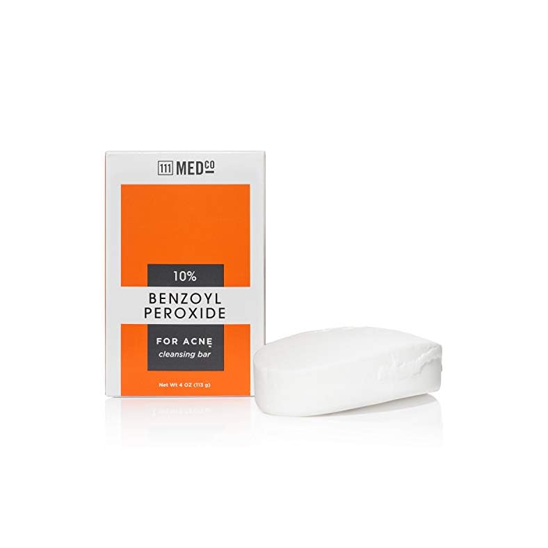 111MedCo 10 Benzoyl Peroxide Acne 4oz. Soap Bar Sweetsandnibbles