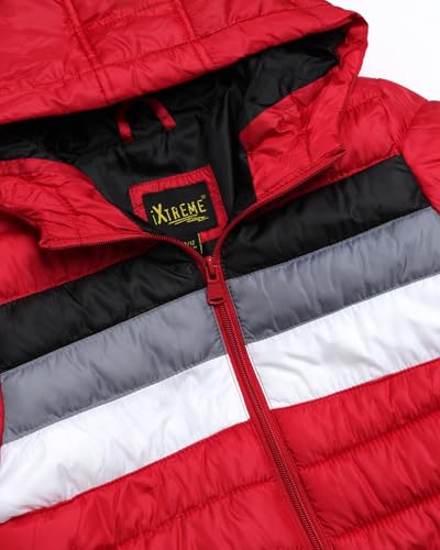 iXtreme Boys Winter Jacket - Warm & Cozy Lightweight Zip Up Puffer Jacket - Water Proof Outerwear Jackets & Coats (4-18)3