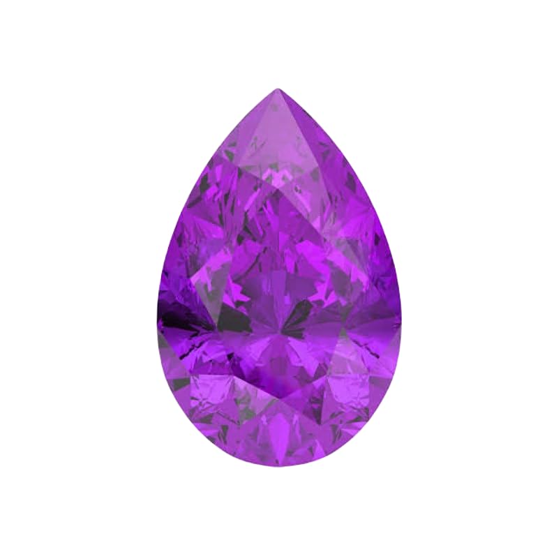 Saphir rose naturel en poire 5x3mm pour la création de bijoux artisanaux