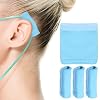 COHEALI Nasal Cannula Ear Cushions: 4pcs Soft Oxygen Ear Pads Oxygen Tubing Cushion Comfort Cannula Wrap Oxygen Cover Supplies Oxygen Accessories for Oxygen Users to Help Relieve Ear Pain