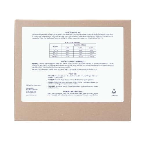 Robelle 20-Pounds Premium pH Up for Pools, 100% Sodium Carbonate - Thumbnail 2