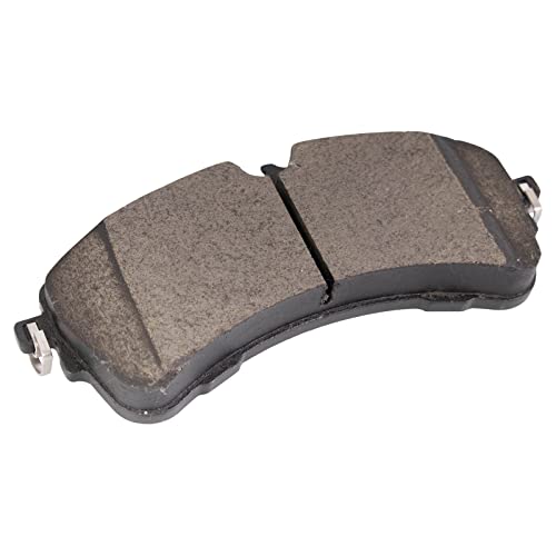 Image of TRQ Rear Brake Pad and Rotor Set Ceramic Solid Rotors Compatible with 2020 Ford Transit-250 Transit-350 Transit-350 HD