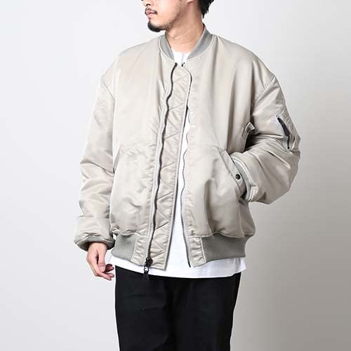 Amazon | 同様 LENO リノ 21AW MA-1 JACKET フライト ジャケット 