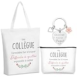 Sac fourre toute femme : ce sac est le cadeau idéal pour célébrer l'amitié professionnelle. Il est soigneusement imprimé du message touchant suivant 