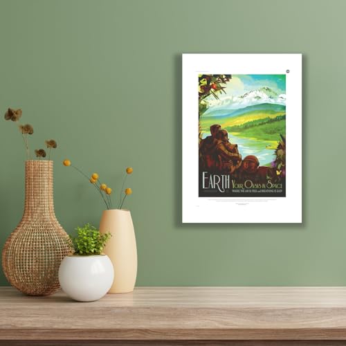 Impression d'art NASA Space Tourism Spiffing Prints format grande affiche mate - 3