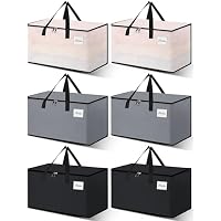 NATURELUX 6-Pack 125 L Extra Large Packing Bags and Storage Totes (Multicolored)