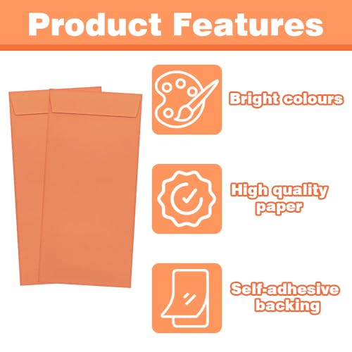 XINGSUI 60 Stück Selbstversiegelnde Umschläge, Münzumschläge, Selbstklebende Samenumschläge, zum verpacken von kleinteilen, löhnen, notizen, perlen, samen