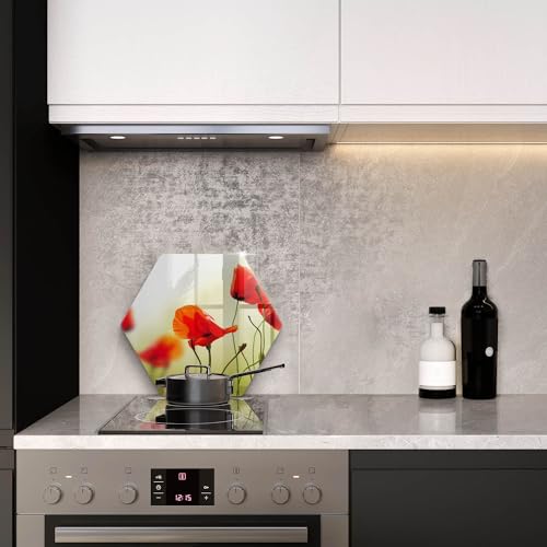 Plaque protection induction évite rayures table cuisson hexagone 40cm - 4