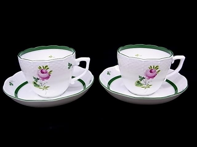 Amazon | HEREND ヘレンド ウィーンの薔薇 カップ＆ソーサー 2客