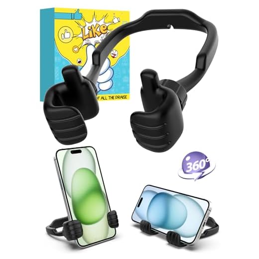 Suporte para celular Thumbs Up: meias de Natal para homens, mulheres, adultos, adolescentes, presentes, novidade, divertido, gadget para adolescente, menina, namorado, namorada, pai, mãe, marido,