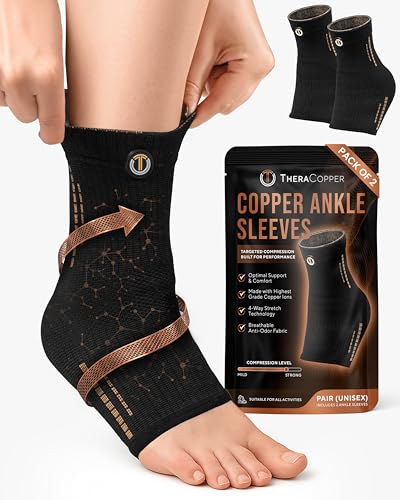 TheraCopper Ankle Brace