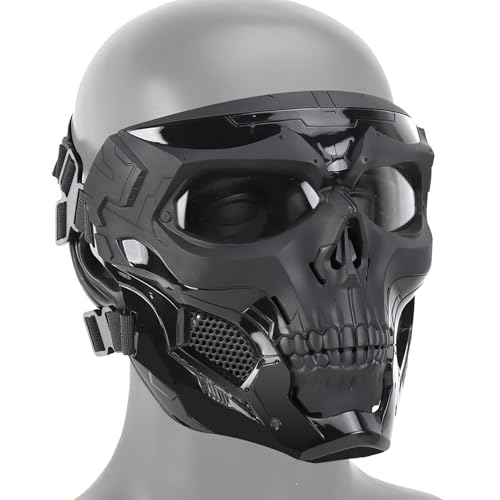 Masque tactique anti-vent pour le ski et le snowboard pour protéger le visage