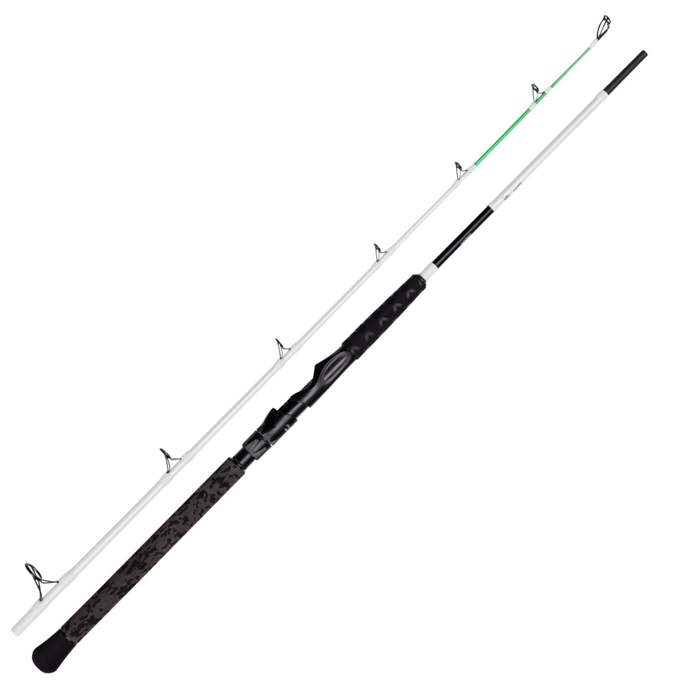 Madcat White Clonk Teaser - Caña de pescar (1,80 m, 100-150 g, para pesca vertical)