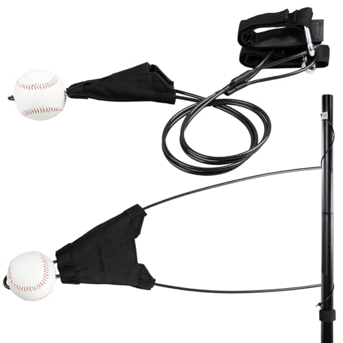 Jenaai Baseball Batting Swing Trainer Ball Hitting Trainer Batting Practice