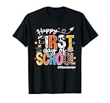 Happy First Day Of School PE Teacher Life Funny T-Shirt