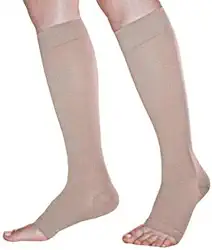 Sigvaris Meia 3/4 Panturrilha 972 Basic 20-30 Mm Bege Grande M2