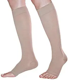 Sigvaris Meia 3/4 Panturrilha 972 Basic 20-30 Mm Bege Grande M2