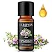 LAROVEA Thymianöl Bio 10ml, ätherisches Öl Thymian Rot, Für Aromatherapie, guten Schlaf, Körper, Haut oder auch Abwehrkräfte des Körpers zu stärken, Thymus Vulgaris, Thymol