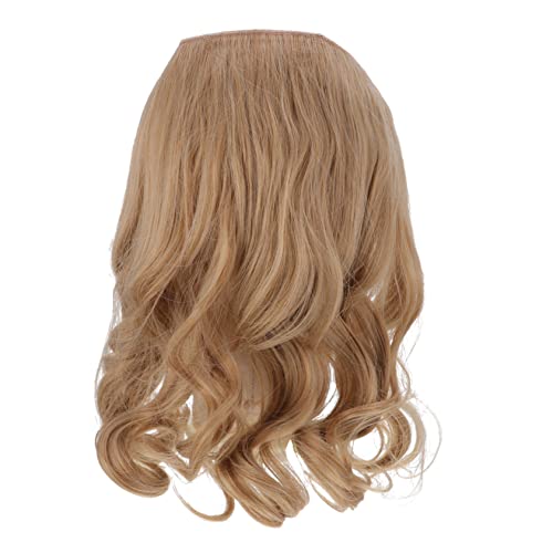 Mikinona Extensions De Cheveux Bouclés Postiches Pour Coiffure Longue Bande Invisible Avec Fil Métallique