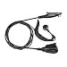 Ailunce HD1 G Shape Headset Ear Hook Microphone Earpiece for Ailunce HD1 Retevis RT29 RT87 Amateur Digital Radio (1 Pack)