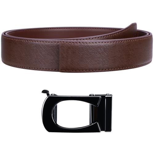 Image of Labnoft Men's PU Leather Auto-lock Belt
