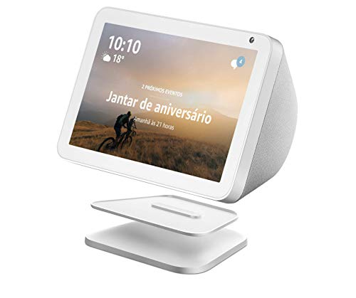 Suporte Ajustável para Echo Show 8 - Cor Branca