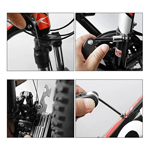 KIT De Ferramentas Para Reparo De Pneu De Bicicleta Remendo Jogo De Chaves Bike Portátil Chave 16 Fu