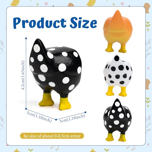 Imanes de Pollo Decorativos Paquete 6 Piezas miniatura 2