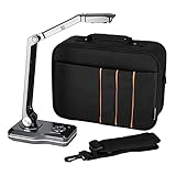 celexon Full HD Cámara de Documentos DK500 - Plug & Play y 10 Formas de agrandarlo Incluye la Funda de Transporte M - 32x23x10cm