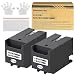 Produktbild SHUOLEI T6715 T6716 Tinten Wartungsbox C13T671500 C13T671600 Kompatibel für Workforce Pro WF-4720DWF WF-4725DWF WF-4730DTWF WF-4740DTWF WF-C529R WF-C529RDTW WF-C579RDTWF WF-C579RDWF Drucker (2-Packs)