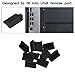 WMYCONGCONG 30 PCS USB Port Cover Silicone Anti Dust Protection Caps Dust Plug for Computer Laptop Camera Ethernet Hub Port RJ45, USB A Type Socket, HDMI