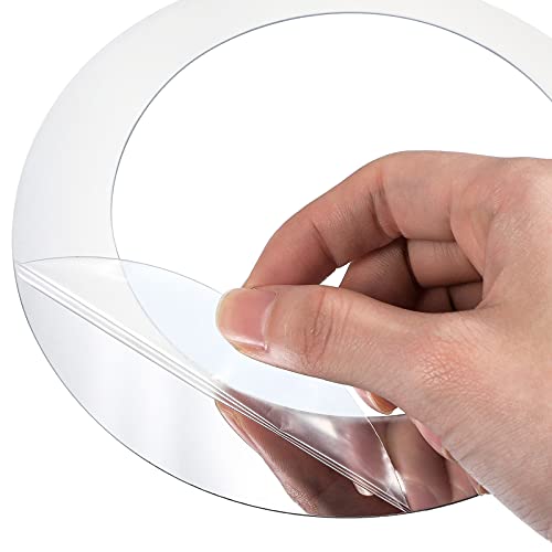 Removable Wall Mirror Sticker Decal Acrylic Setting For Home Living Room Bedroom Decor, 1.5-13.5 Cm, 32 Pieces (Silver) #TOP2