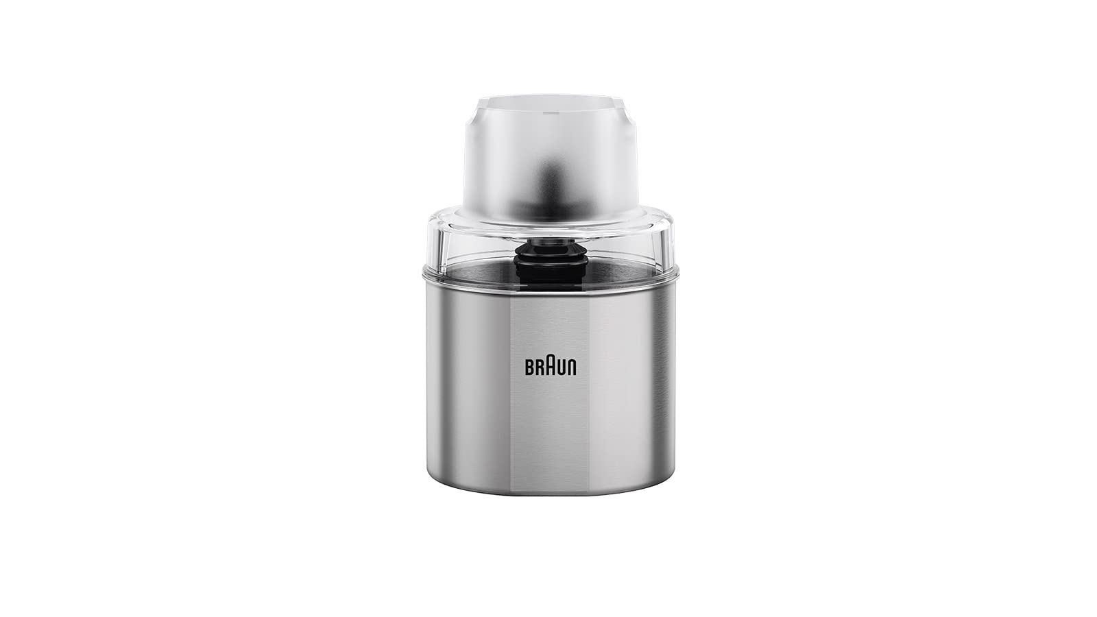 Braun MQ 9187XLI MultiQuick 9 Blender Ręczny z Dodatkiem Akcesoriów, Stal Nierdzewna, 1200 W, Czarny & Braun akcesoria do młynka do kawy i przypraw MQS 270 SI z systemem EasyClick Plus