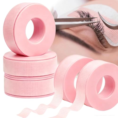 Pink Silicone Gel Lash Tape 5 Rolls