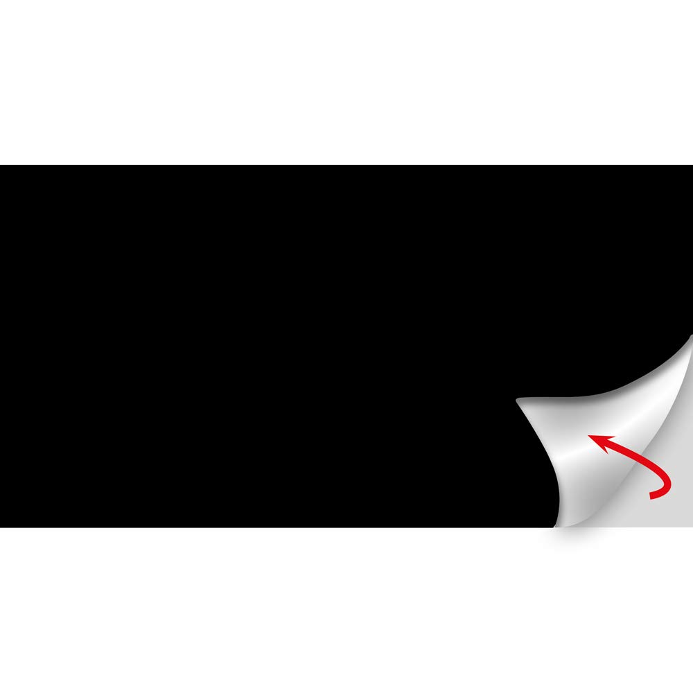 Hobby 31210 Photo Backboard Cut Black Self-Adhesive