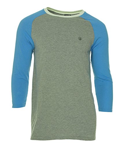 Volcom Men's Fall Peaks 3/4 Raglan T-Shirt