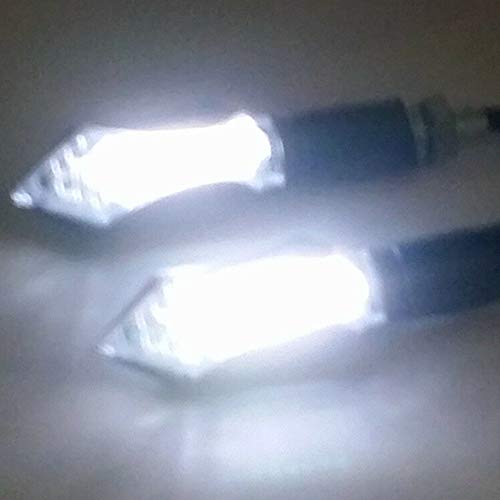 USA Shipping 2 Pairs Motorcycle Integrated LED Turn Signal Light Indicator Braking Running Tail Light For Kawasaki Honda Yamaha Suzuki Bobber - Thumbnail 2