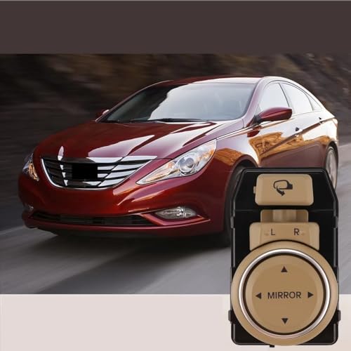Interrupteur de rétroviseur intérieur bouton de commande électrique Hyundai Sonata YF - 2
