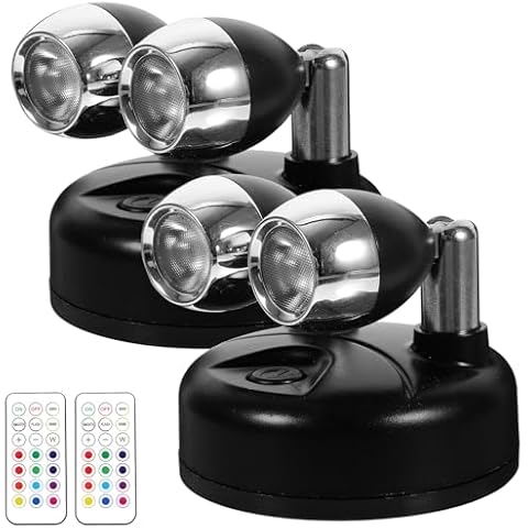 Hemobllo Battery Spotlights with Remote Control Cover